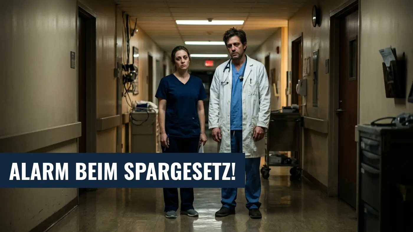 GKV-Spargesetz 2026: Ärzte und Kliniken warnen vor Versorgungsengpass