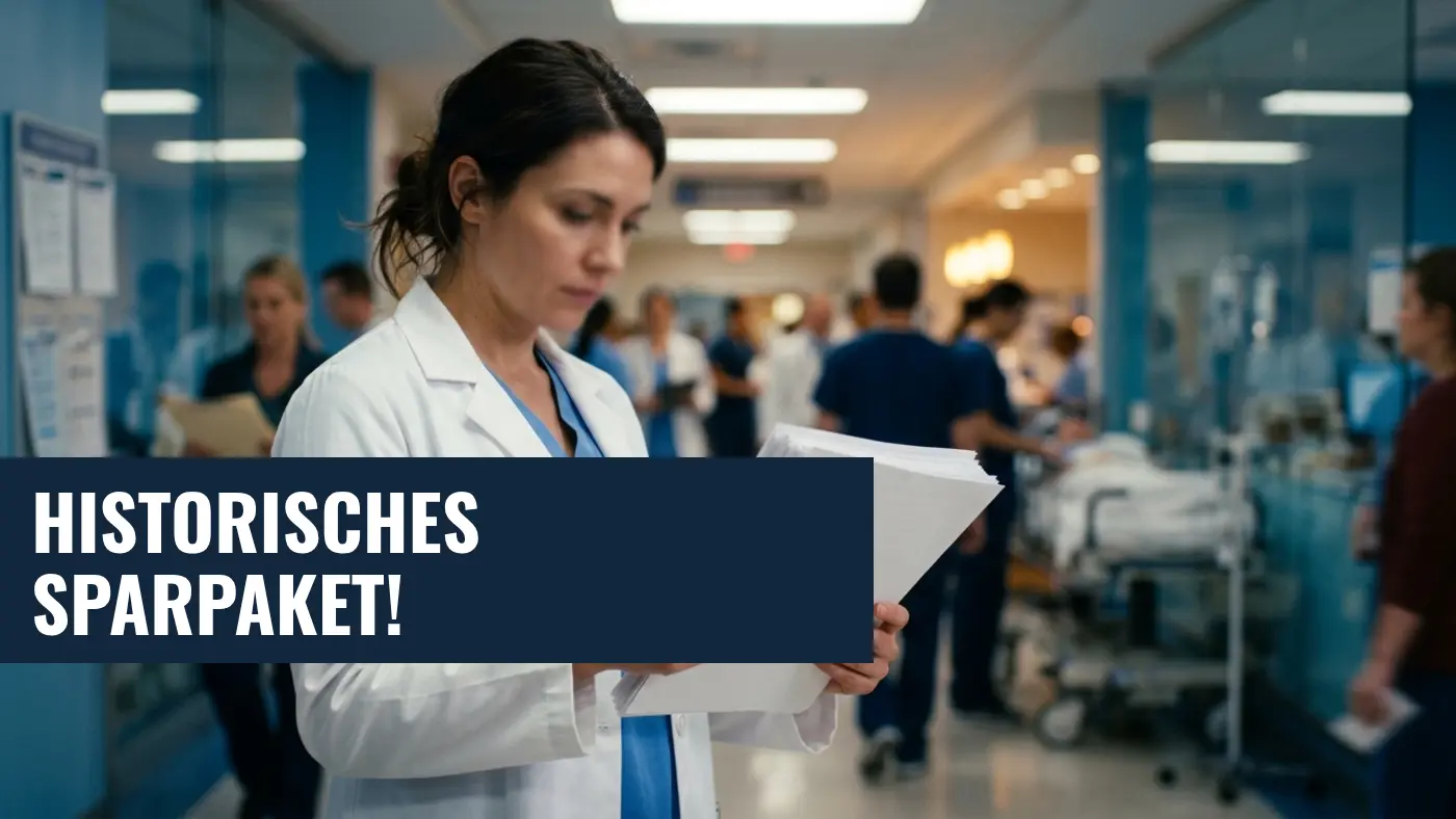 GKV-Sparpaket 2026: Bundesärztekammer warnt vor Einschnitten