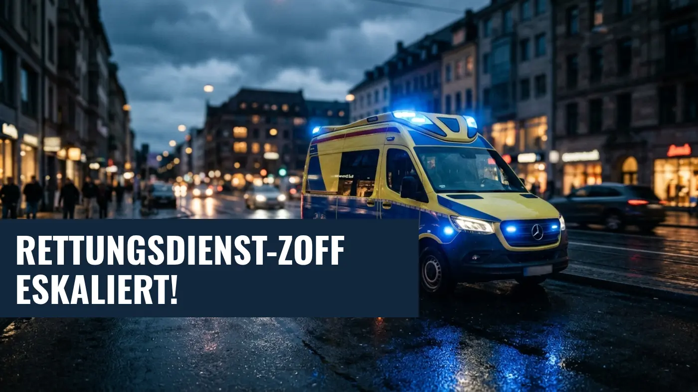 NRW-Rettungsdienste: Wüst fordert Einlenken der Krankenkassen