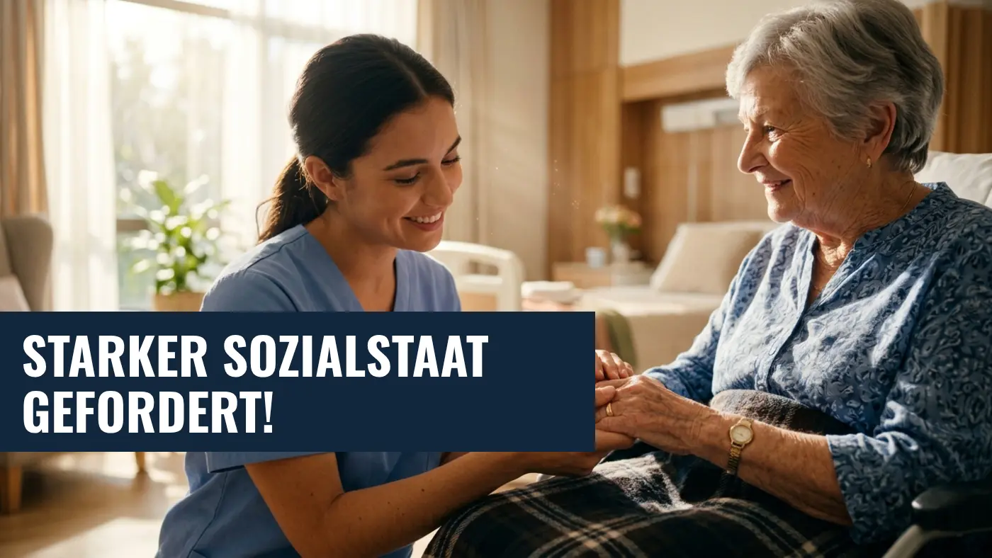 Sozialstaatsradar 2026: Umfrage zeigt Wunsch nach starkem Sozialstaat