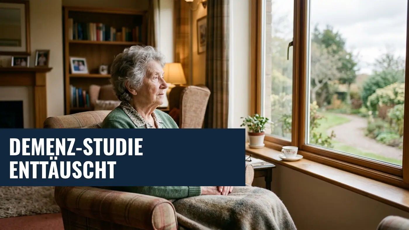 Demenz-Studie: Sport & Blutdrucksenkung ohne Effekt auf Kognition