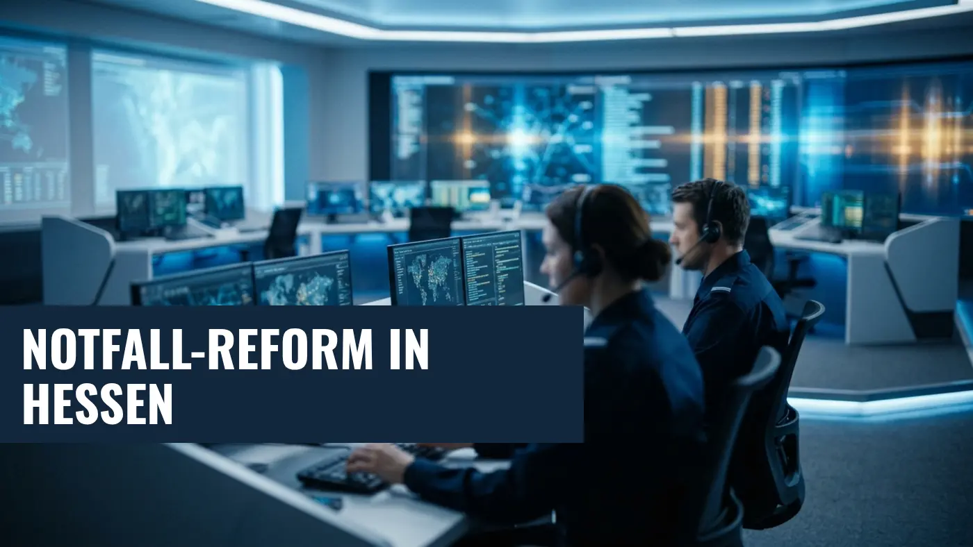 Rettungsdienstgesetz Hessen 2026: Umfassende Reform geplant