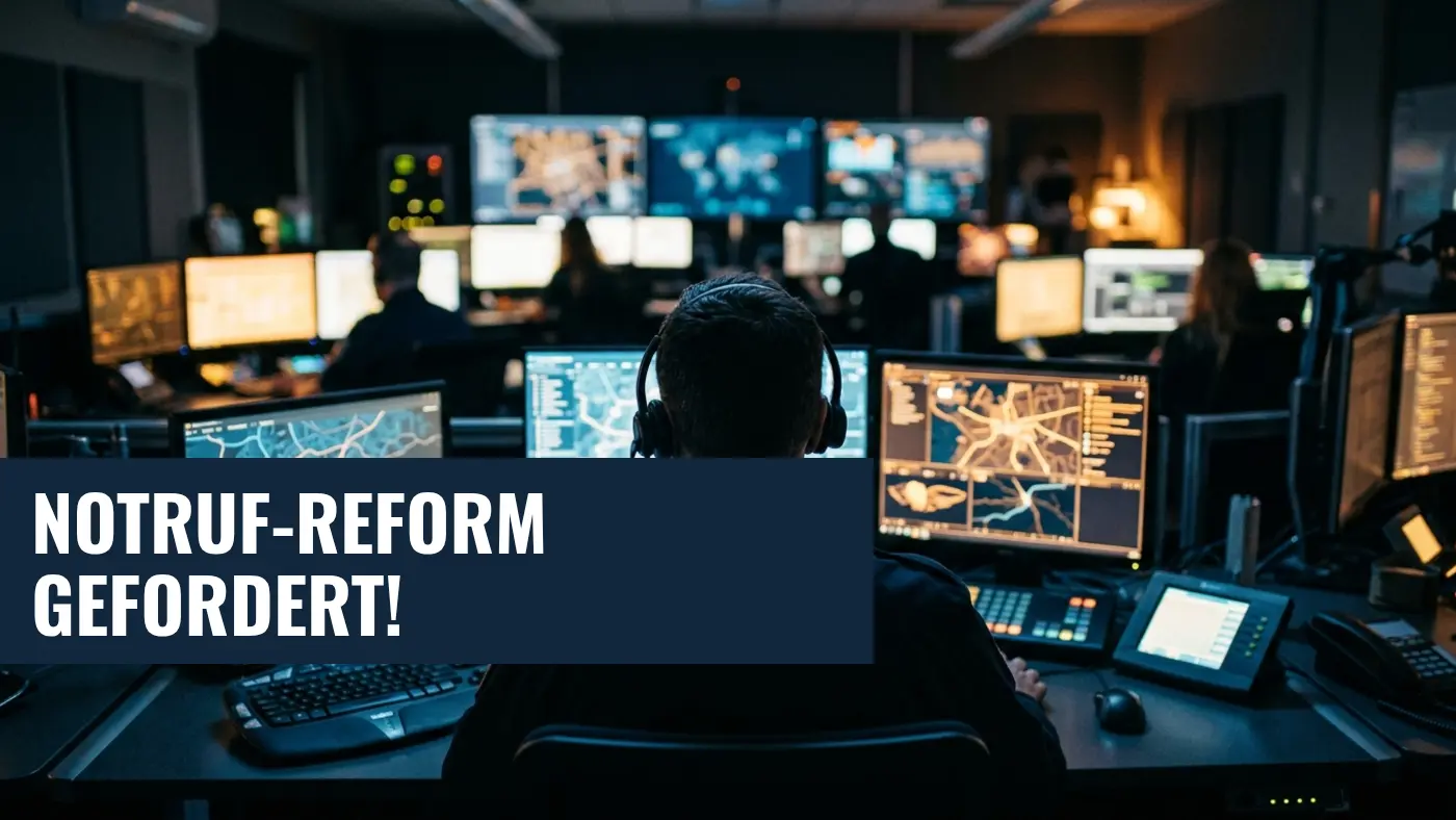 Baden-Württemberg: Bündnis fordert Reform der Notruf-Leitstellen