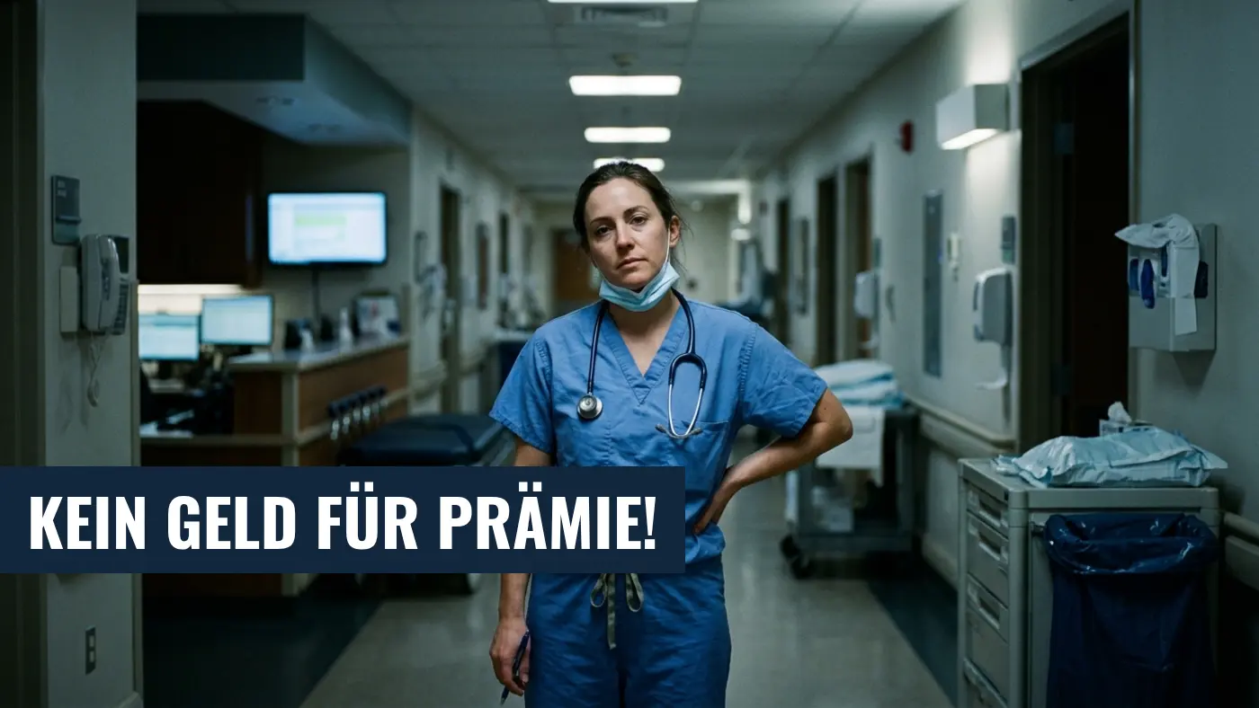 Entlastungsprämie für Pflegekräfte: Kliniken fehlt das Geld