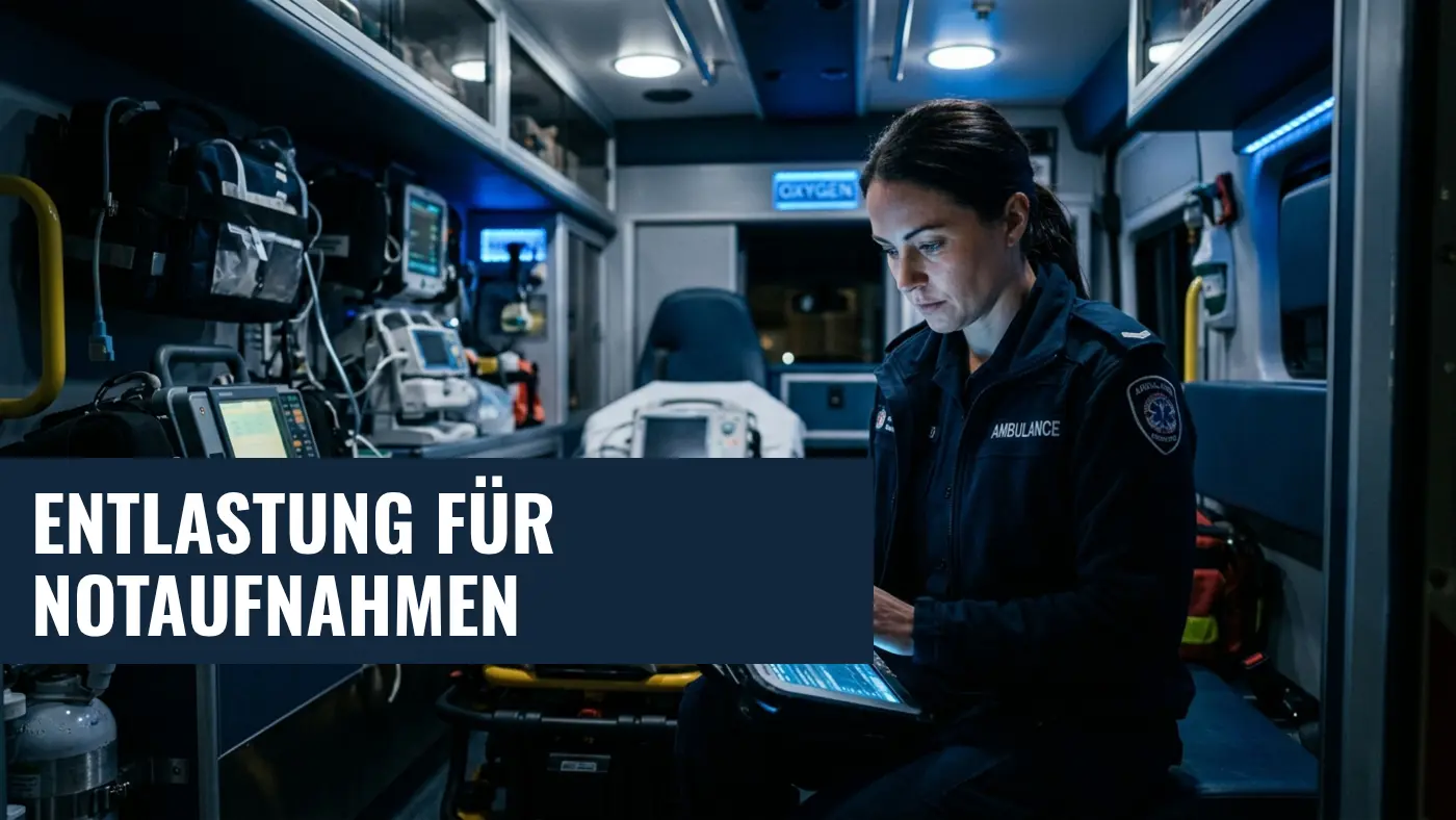 SaN-Projekt in Hessen: Entlastung für Notaufnahmen & Rettungsdienst