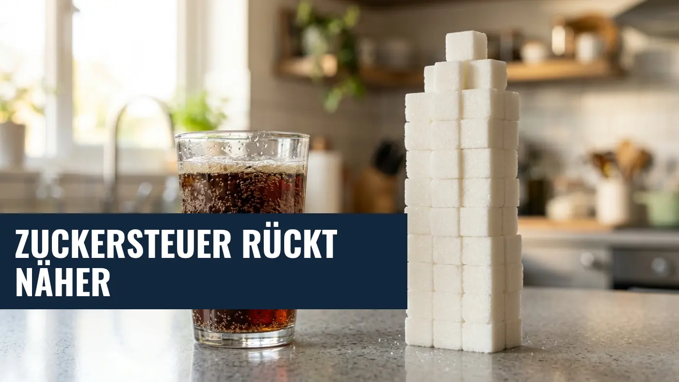 Zuckersteuer in Deutschland: Finanzministerium offen für Reform