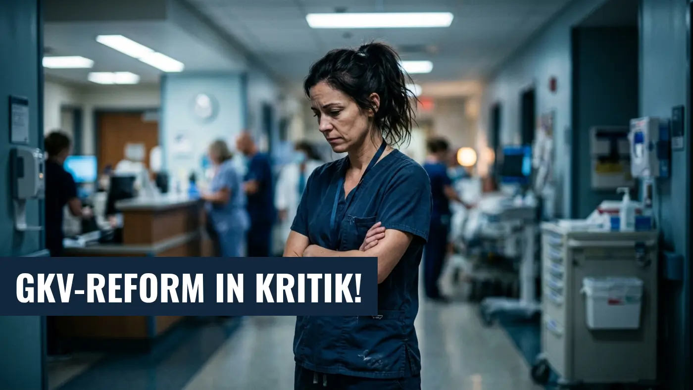 GKV-Reform 2026: Bündnis Gesundheit kritisiert Finanzpläne scharf