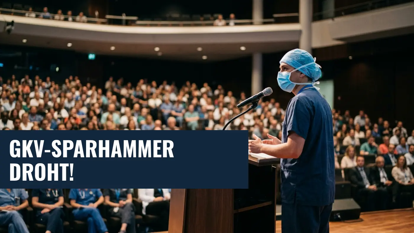 130. Ärztetag 2026: GKV-Spargesetz bringt Einschnitte für Patienten