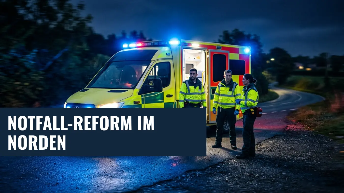 Neues Rettungsdienstgesetz in Schleswig-Holstein: Längere Wartezeiten bei Bagatellen?