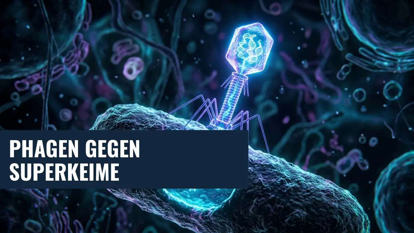 Phagen-Therapie: Die neue Waffe gegen multiresistente Erreger?