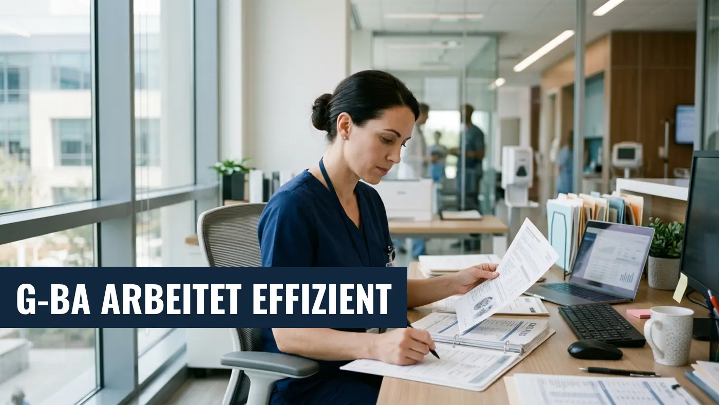 G-BA Jahresbericht: 96 Prozent der Fristen im Gesundheitswesen eingehalten