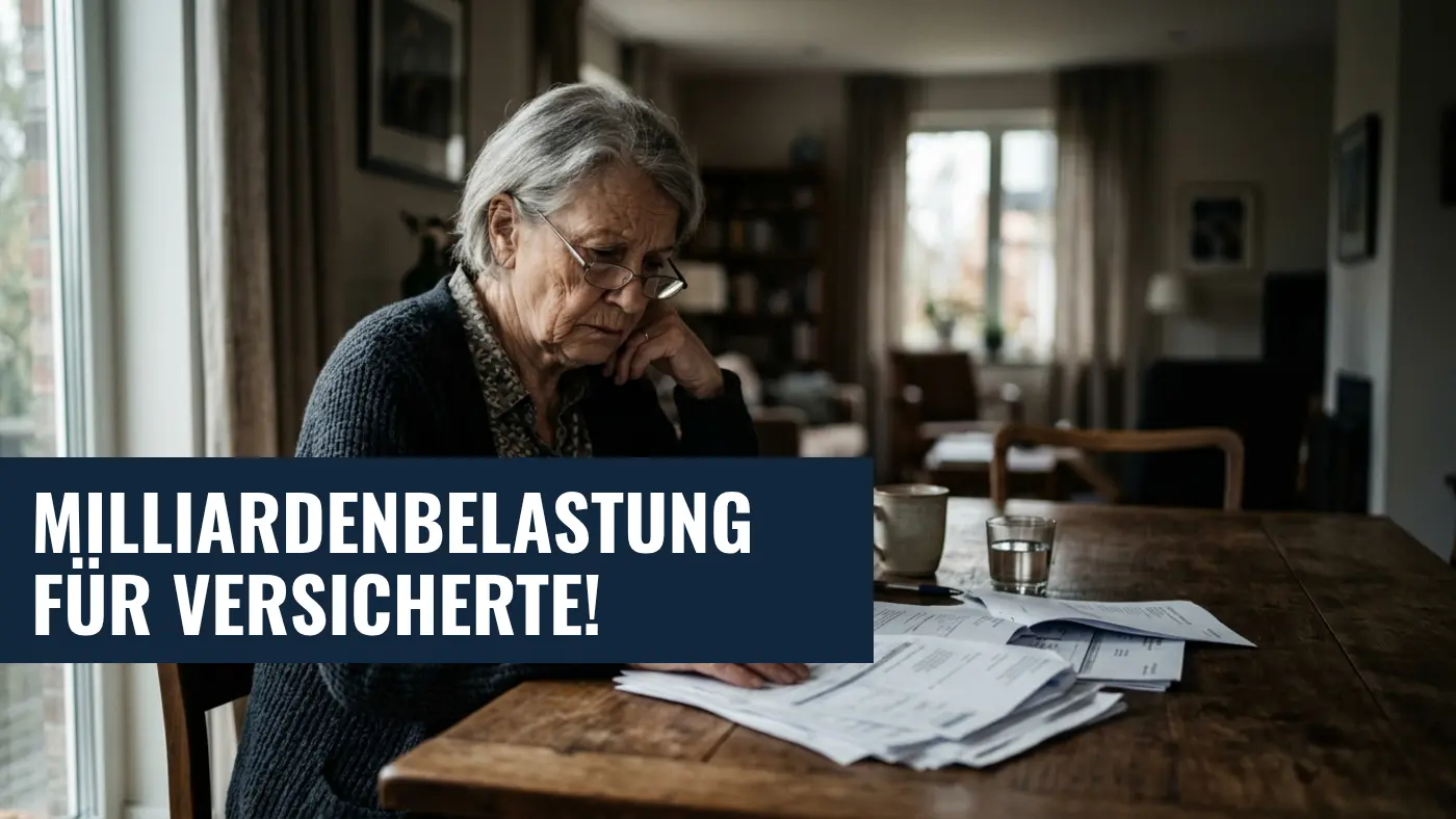 GKV-Sparpaket 2026: AOK warnt vor massiver Milliardenbelastung