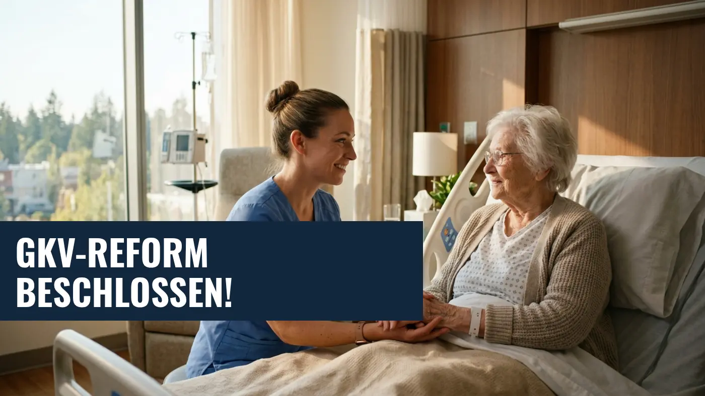 GKV-Beitragsstabilisierungsgesetz 2026: Kabinett beschließt Reform