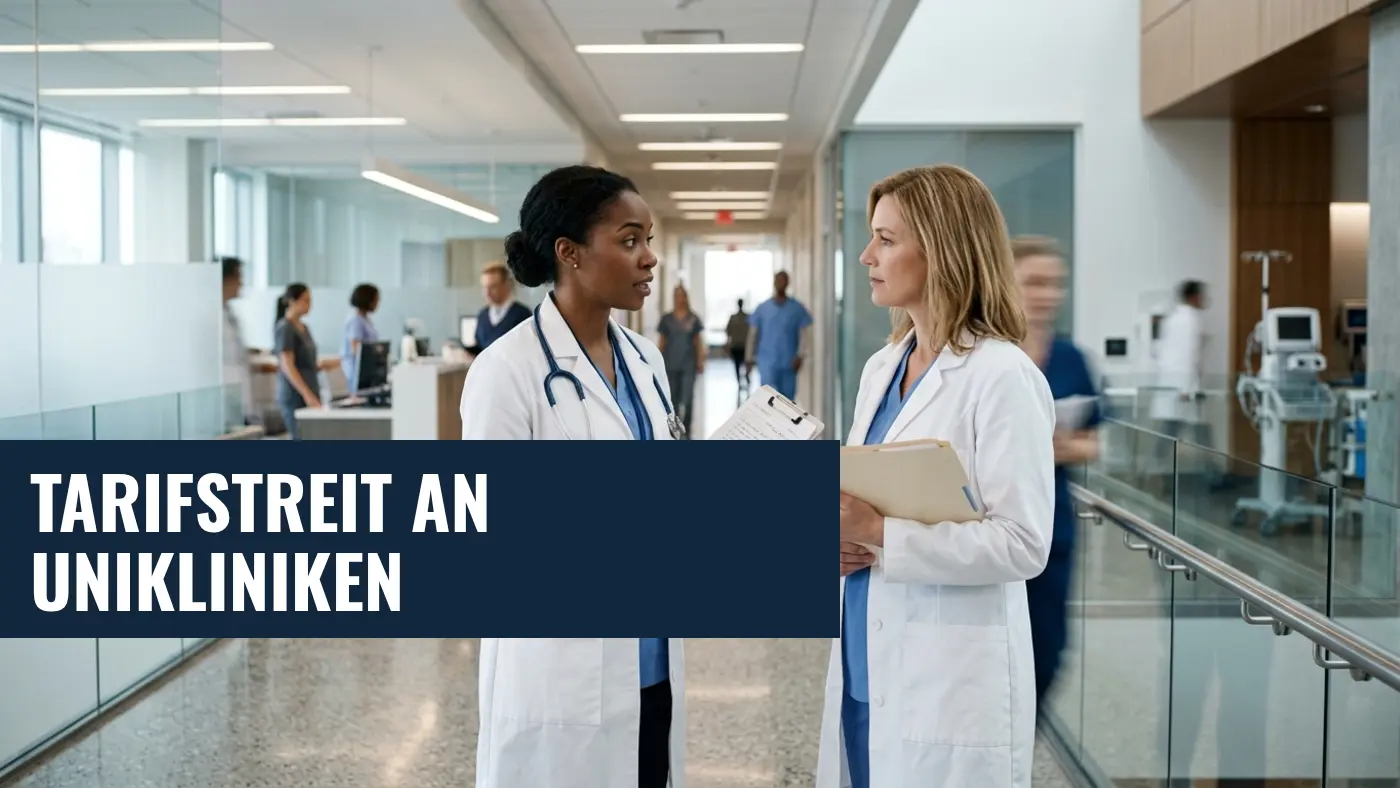 Marburger Bund fordert 8% mehr Gehalt für Uniklinik-Ärzte