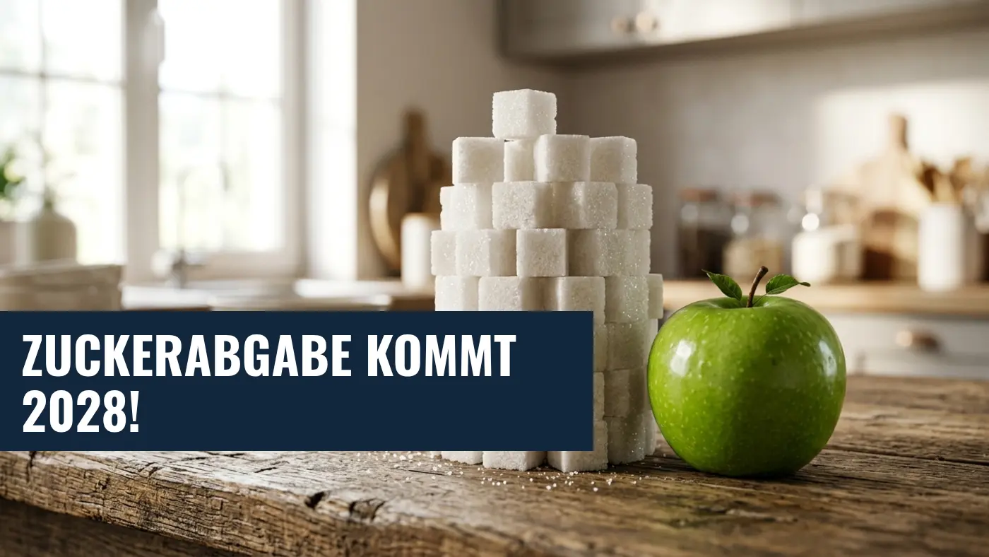 Zuckerabgabe ab 2028: Bundesregierung plant neues Gesundheitsgesetz