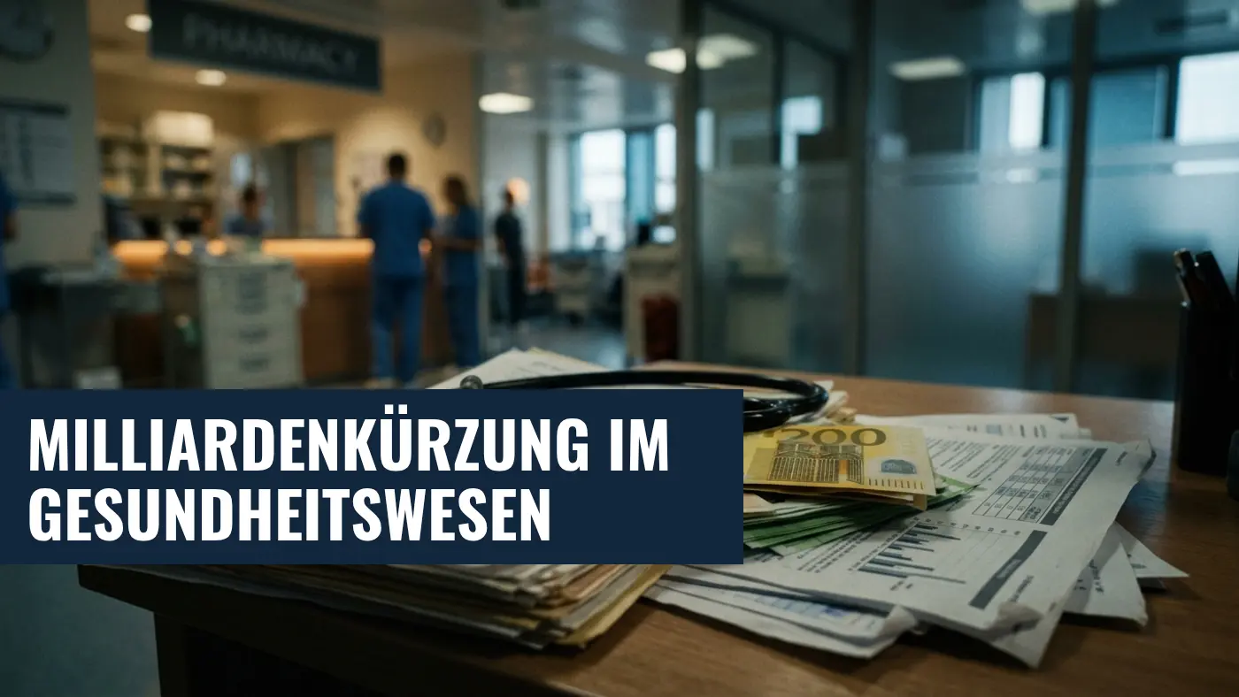 Bundeshaushalt 2027: BMG-Etat soll um 5,2 Milliarden Euro sinken