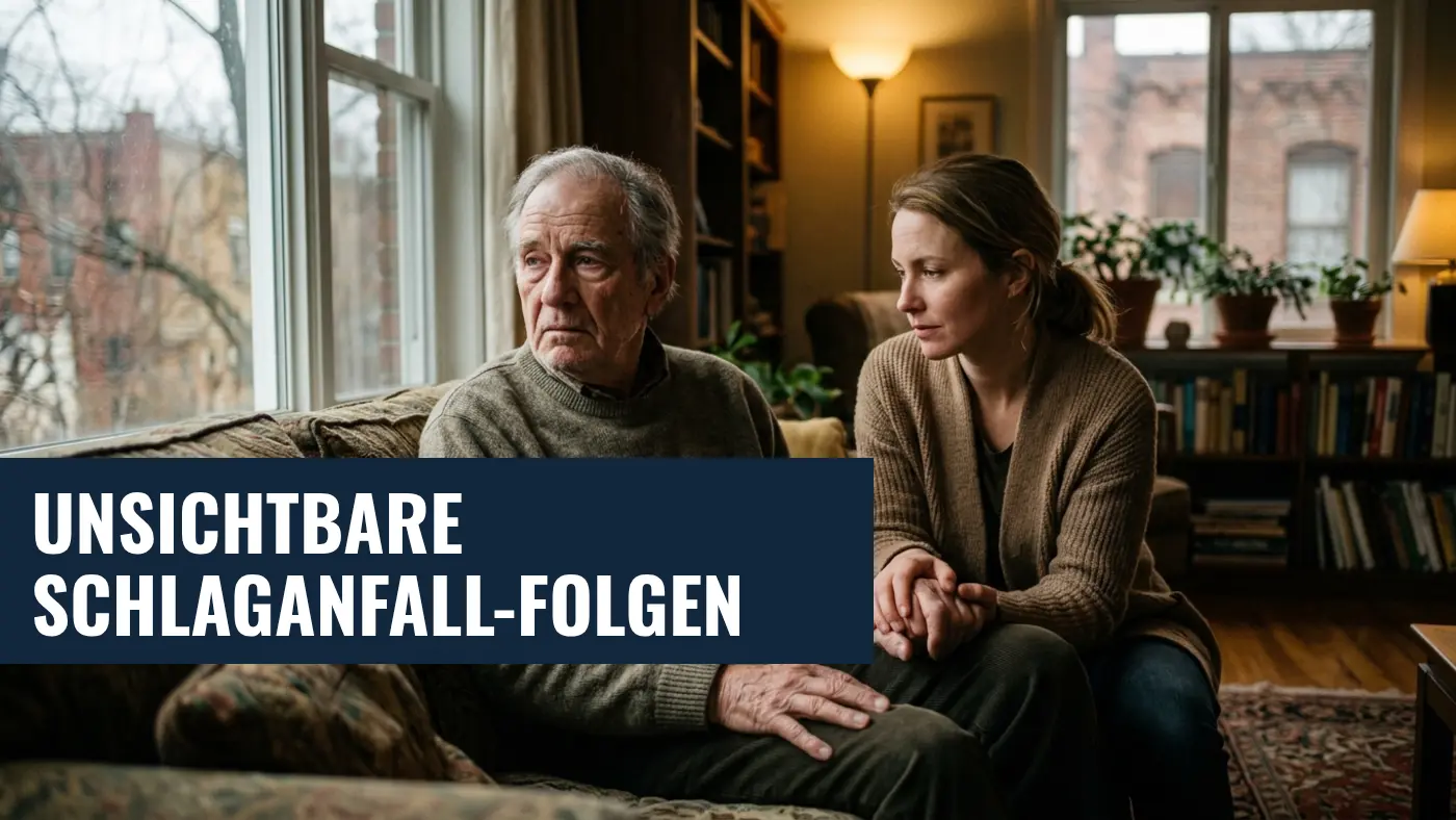 Schlaganfall: 80 Prozent leiden unter unsichtbaren Folgen | PflegeHelfer24