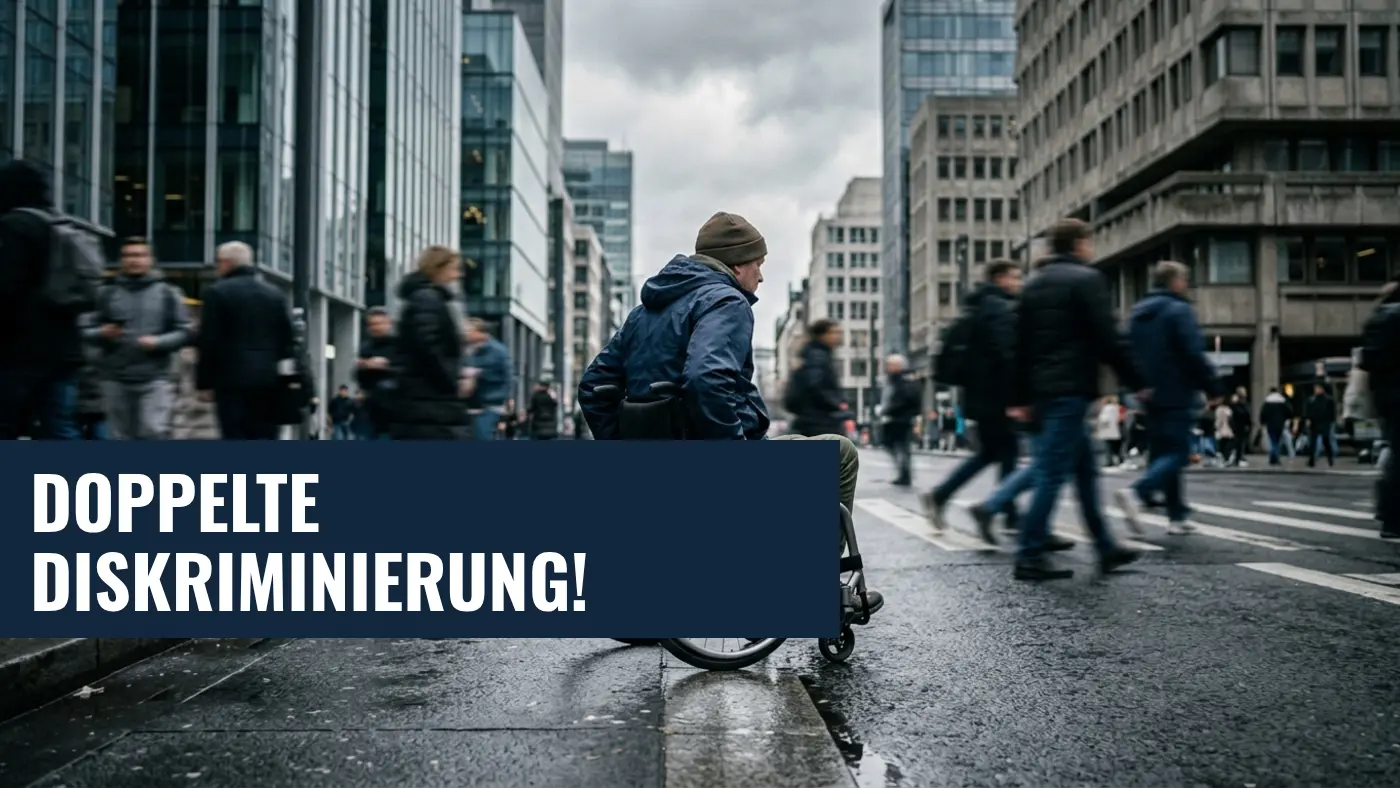 Eurostat-Bericht: Menschen mit Behinderung doppelt so oft diskriminiert