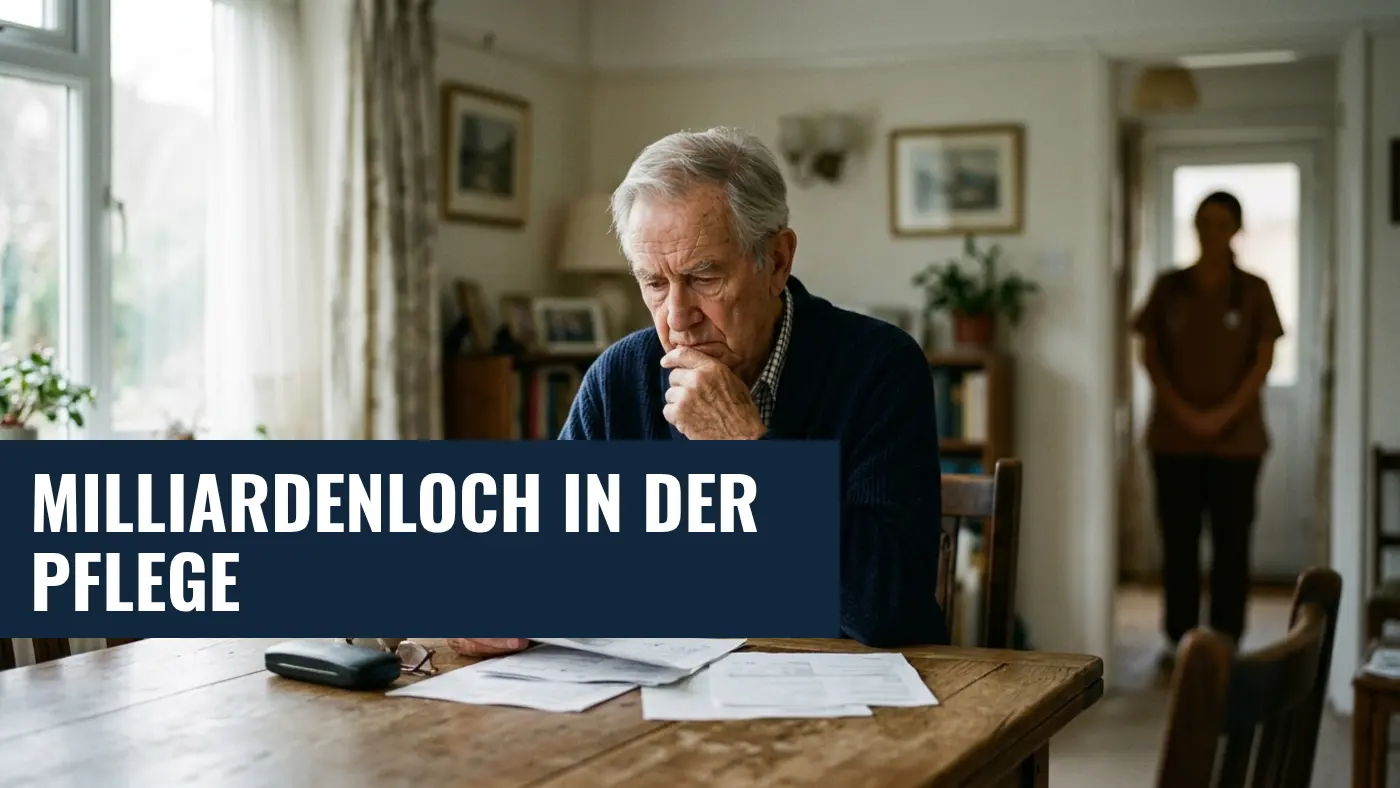 Pflegeversicherung: 6 Milliarden Defizit – PKV fordert Reform