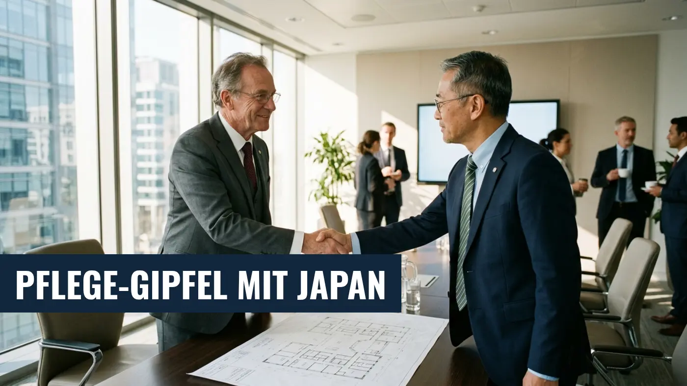 Deutsch-japanischer Pflege-Gipfel: Warken empfängt Delegation
