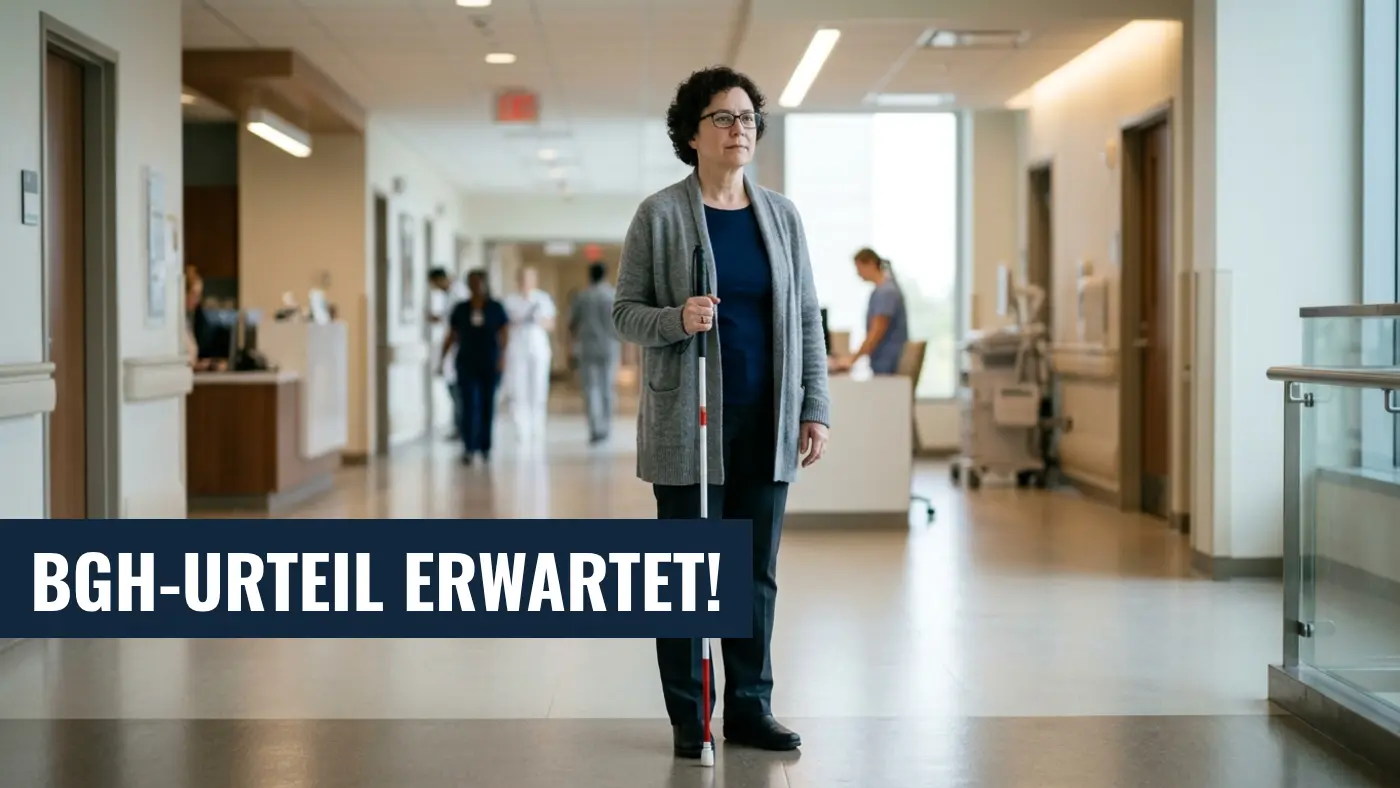 Diskriminierung im Gesundheitswesen: BGH verhandelt Fall blinder Patientin