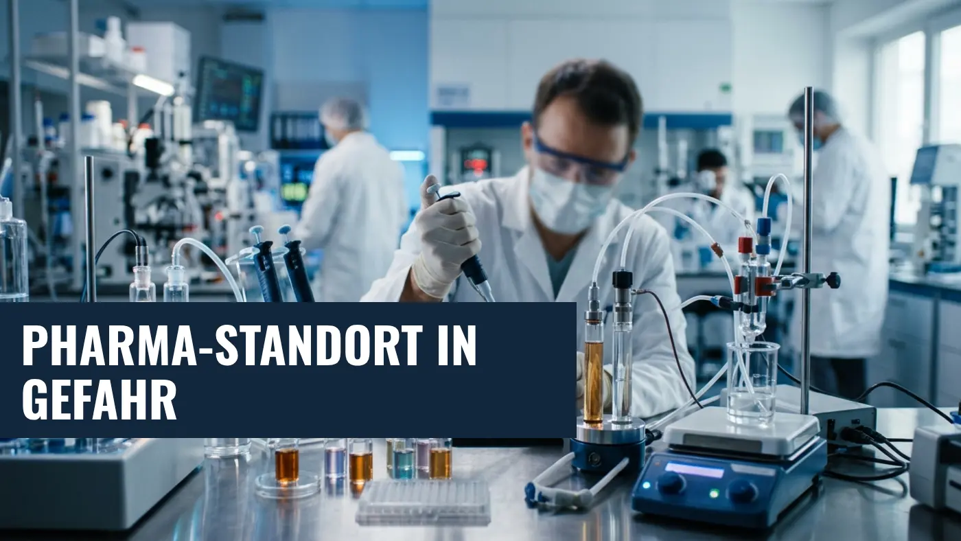 Pharma-Branche schlägt Alarm: Warkens Sparpläne gefährden Standort