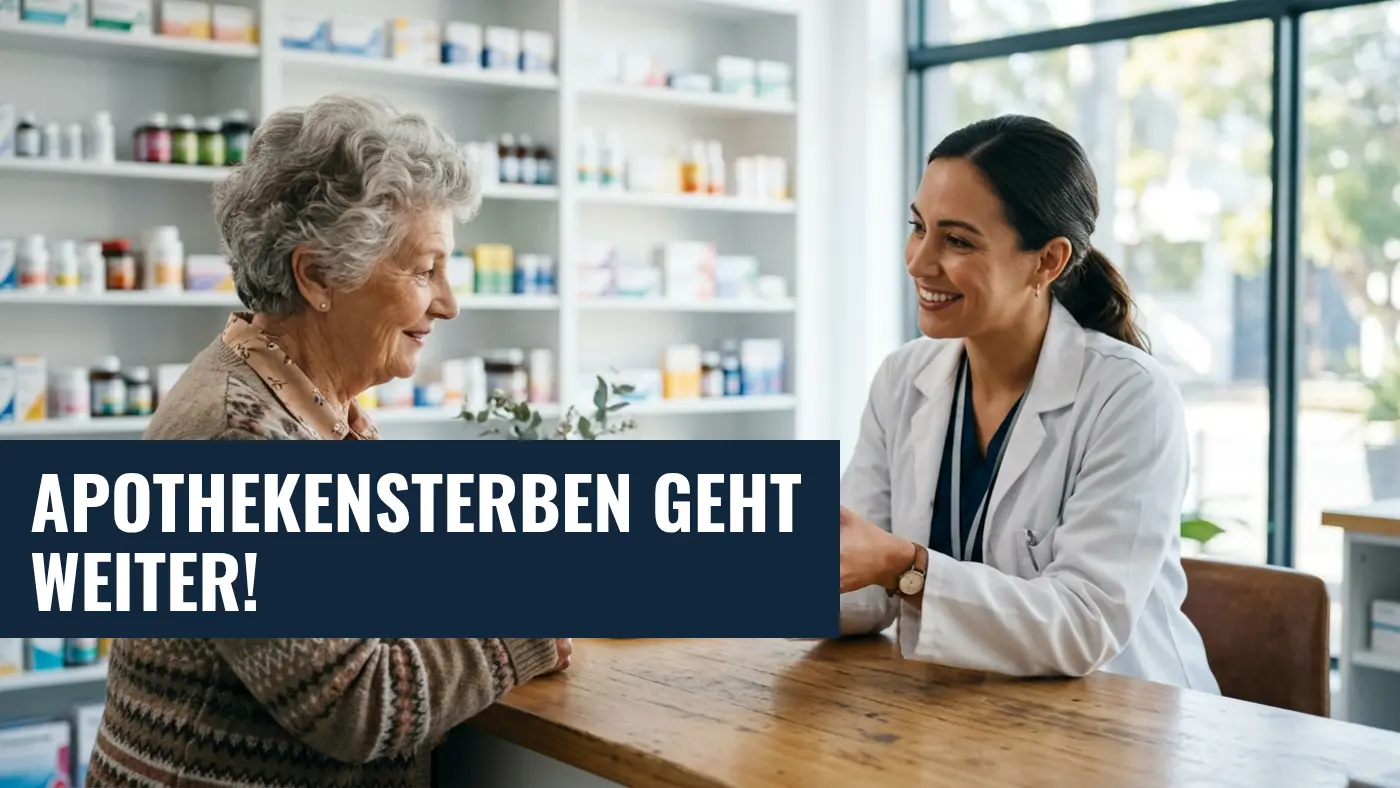 Apothekensterben 2026: Zahl der Apotheken sinkt weiter drastisch
