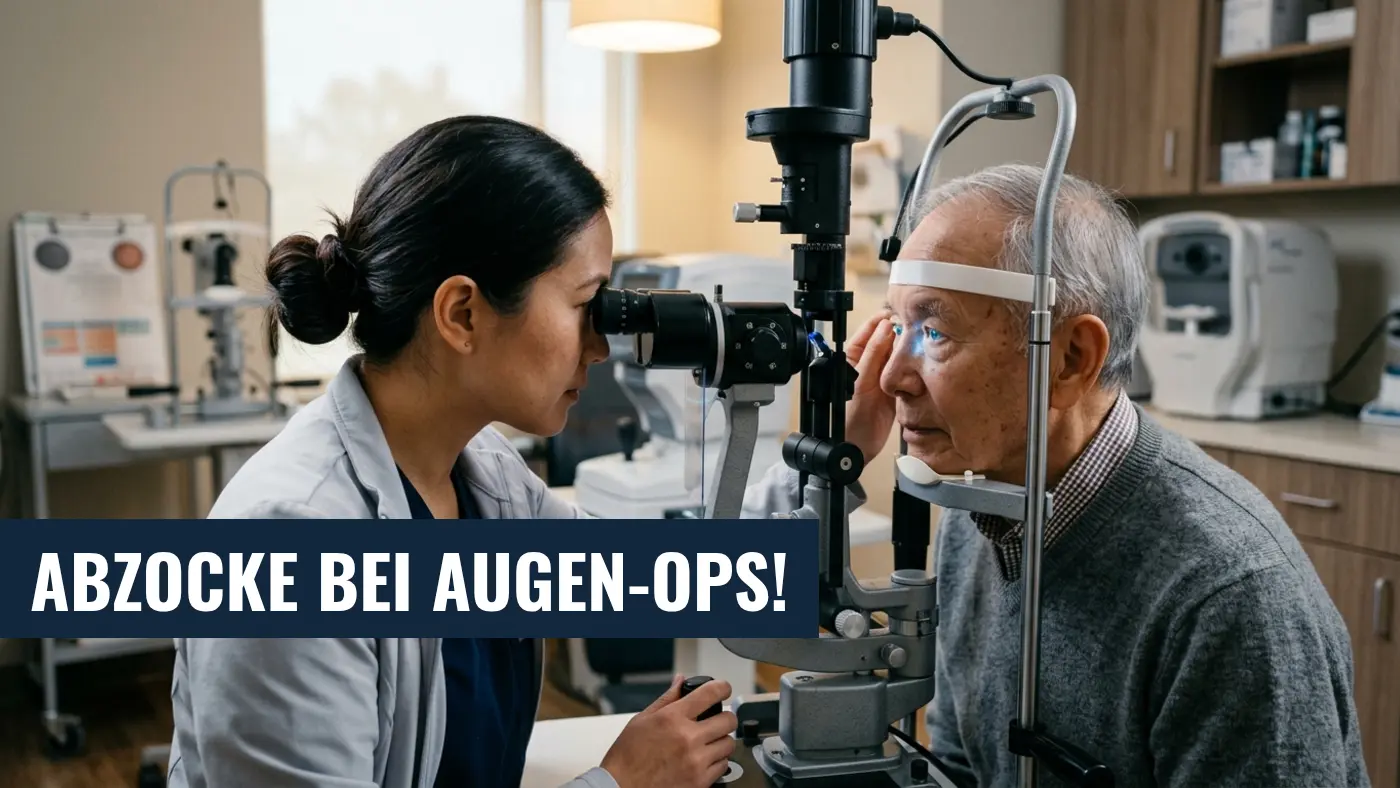 Grauer Star: Abzocke bei Augen-OPs - Patienten zahlen Hunderte Euro zu viel