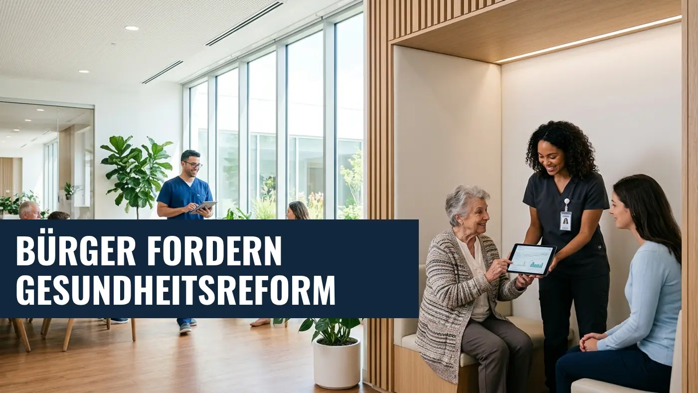 Gesundheitsreform: 90 Prozent der Deutschen fordern radikalen Wandel