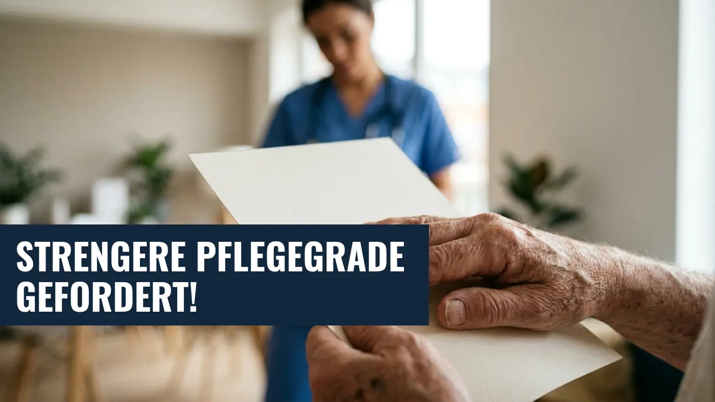 Pflegegrade vor Reform? GKV-Spitzenverband fordert strengere Kriterien