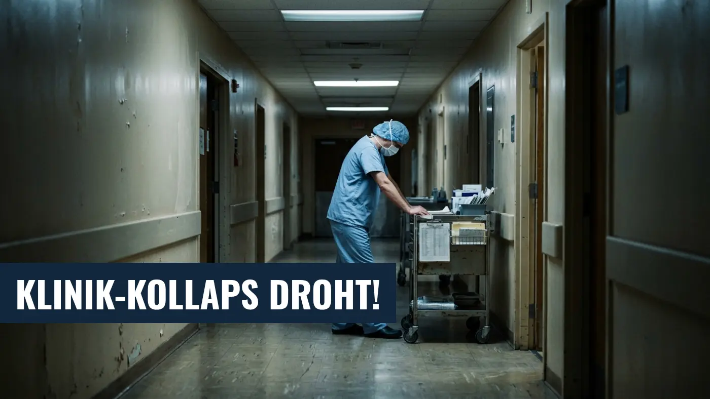 GKV-Sparpaket 2026: Krankenhäuser warnen vor Insolvenzwelle und Klinik-Sterben