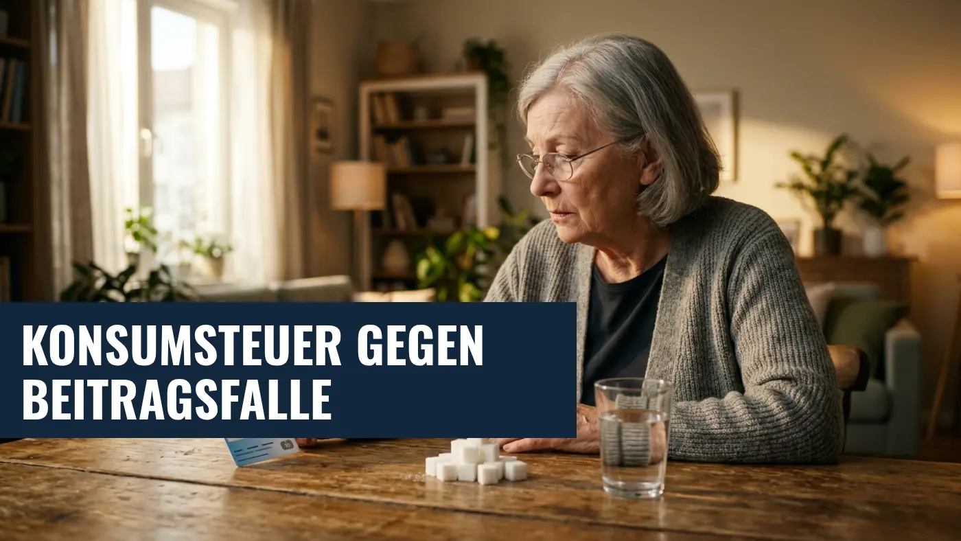 Krankenkassen: Große Zustimmung für höhere Konsumsteuern