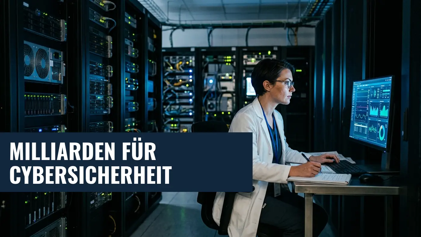 Sofortprogramm: Zwei Milliarden Euro für Cybersicherheit im Gesundheitswesen