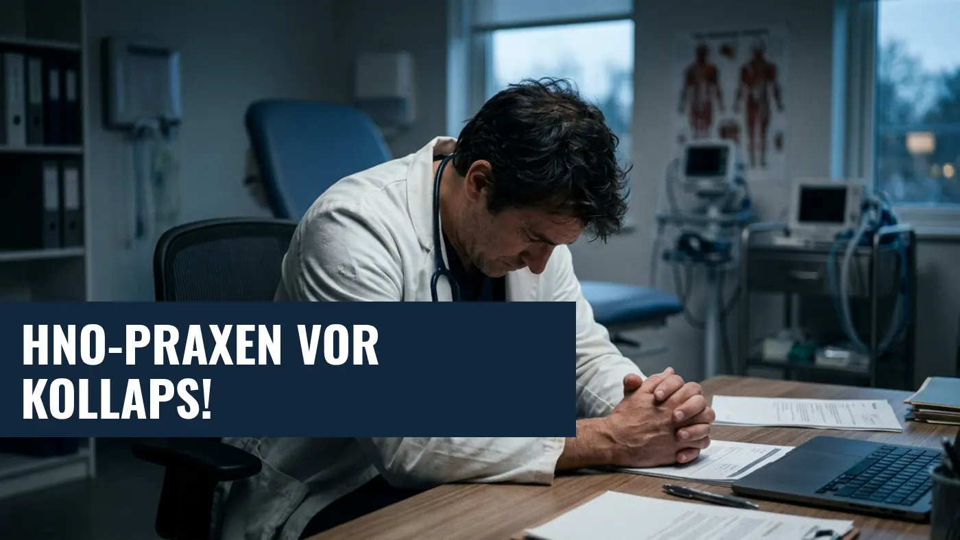 HNO-Ärzte kürzen Sprechzeiten: Massive Folgen für Kassenpatienten