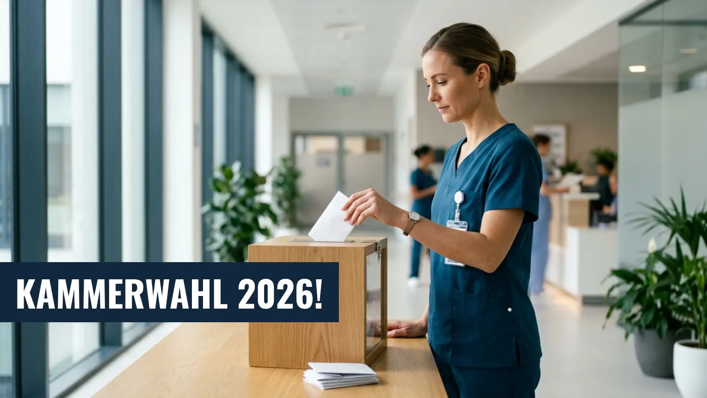 Pflegekammer Rheinland-Pfalz: Wahl der Vertreterversammlung 2026