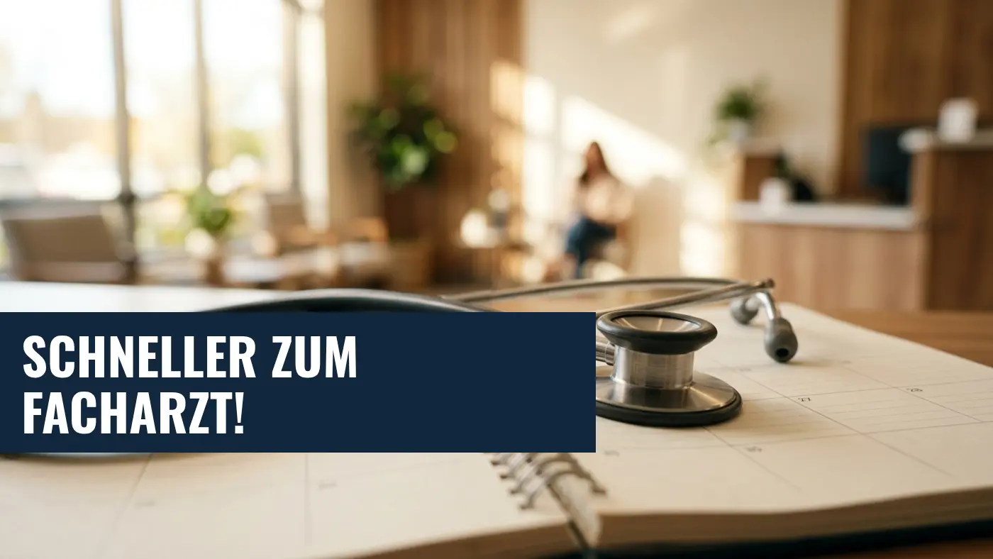 Schneller Facharzttermin: So umgehen Sie lange Wartezeiten