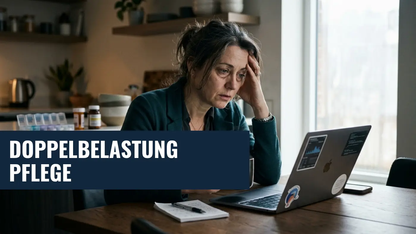 Pflege und Beruf: Studie zeigt hohe Belastung für Angehörige