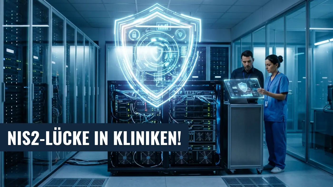 IT-Sicherheit: Krankenhäuser hinken bei NIS2-Richtlinie hinterher