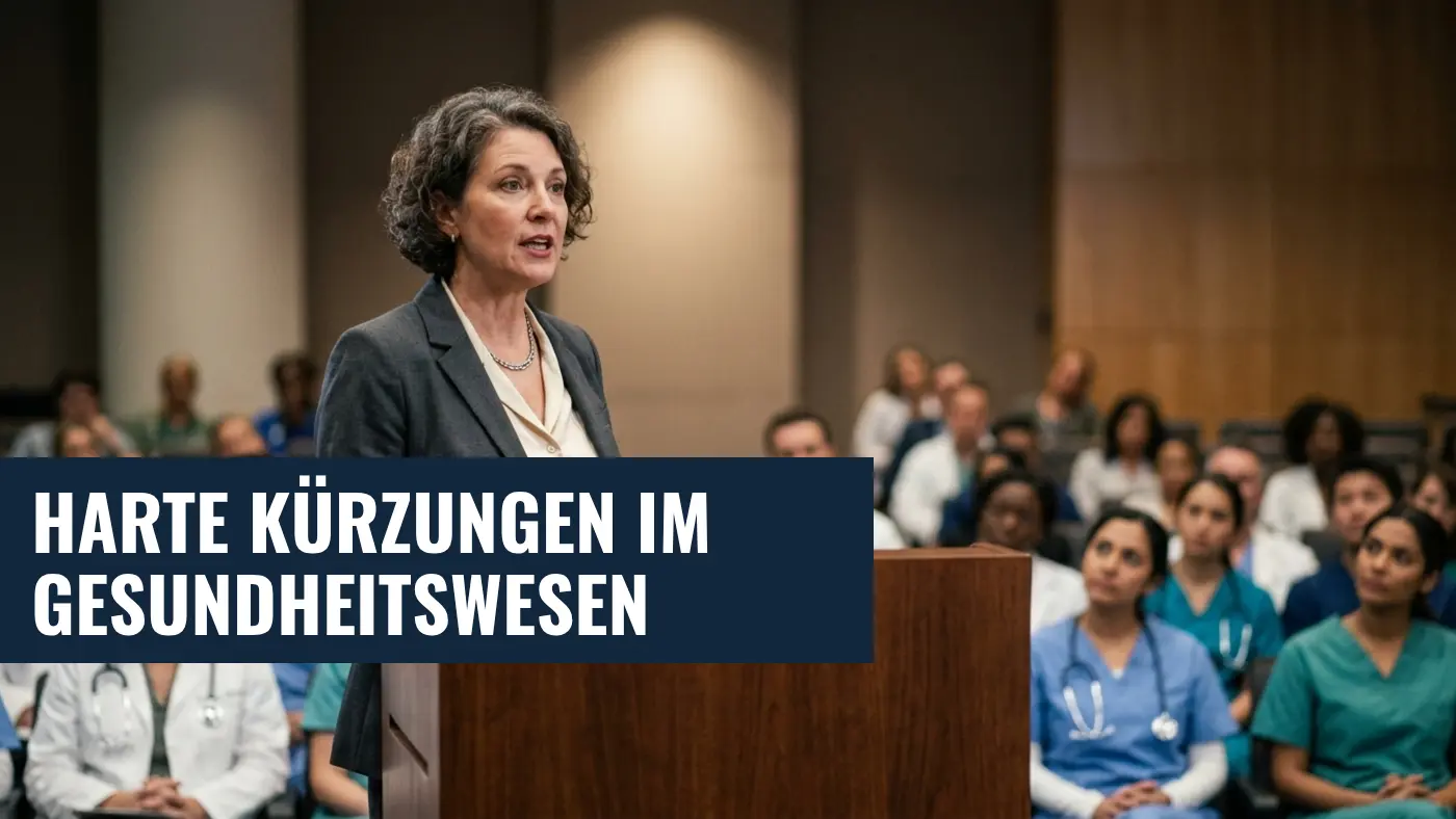 Gesundheitsministerin Warken verteidigt Einsparungen beim Ärztetag