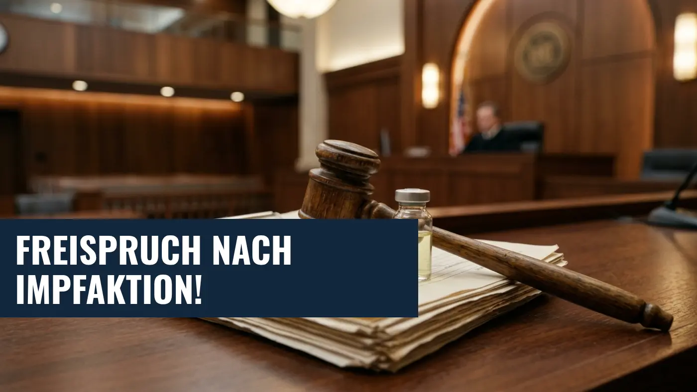 Winfried Stöcker freigesprochen: Urteil zur Corona-Impfaktion gekippt