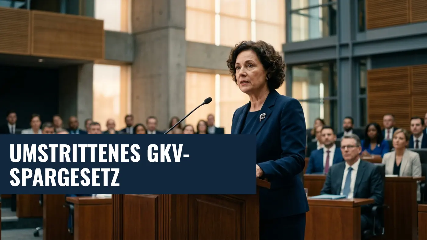 GKV-Beitragsstabilisierungsgesetz: Nina Warken verteidigt Sparpläne