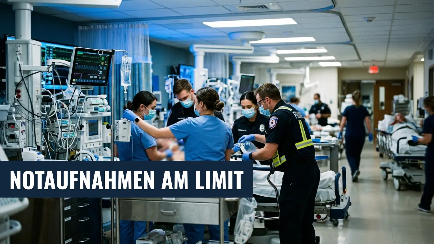 Notfallversorgung am Limit: Linke fordert umfassende Reform