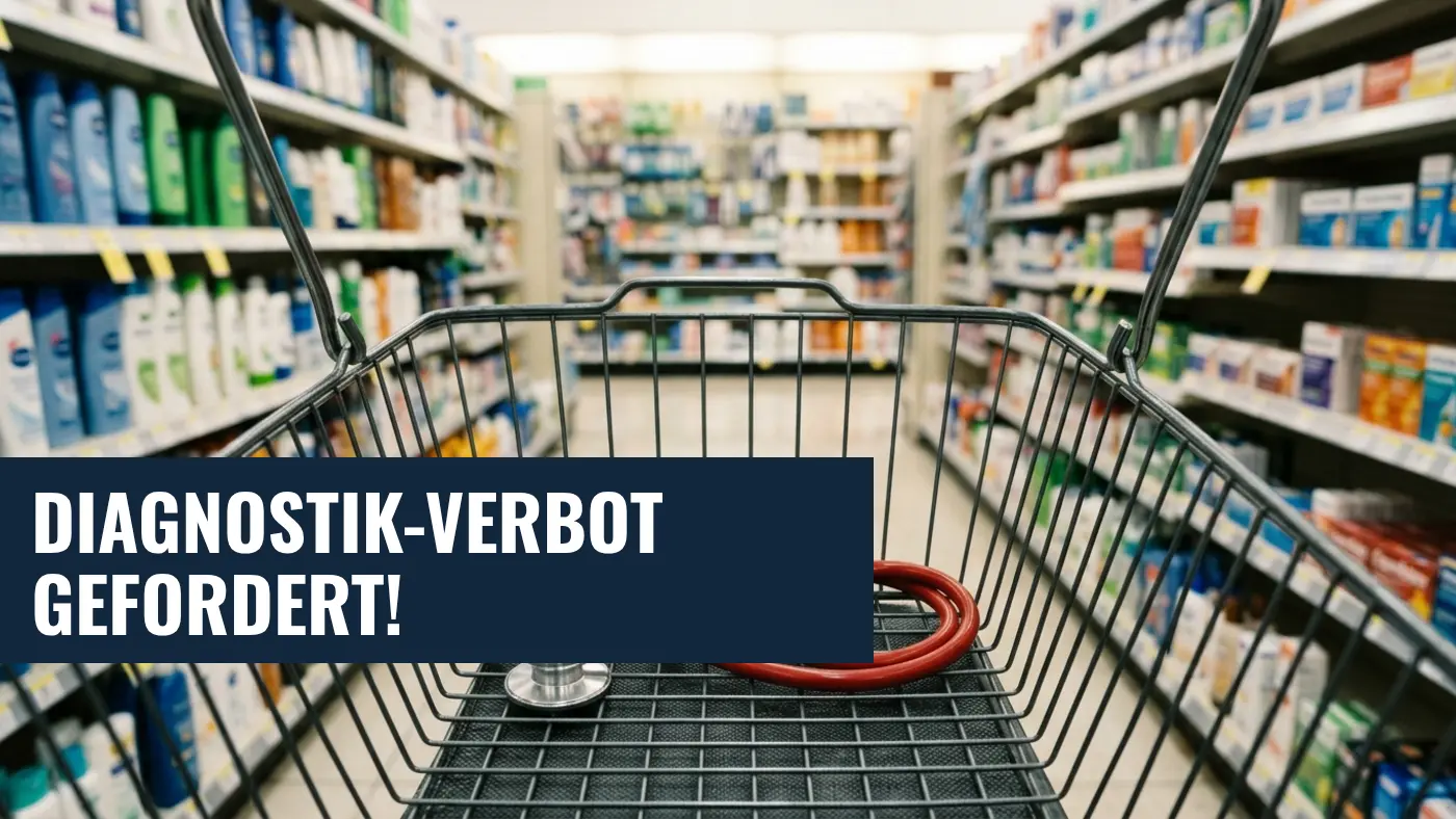 Ärzte fordern Verbot: Keine medizinische Diagnostik in Drogerien