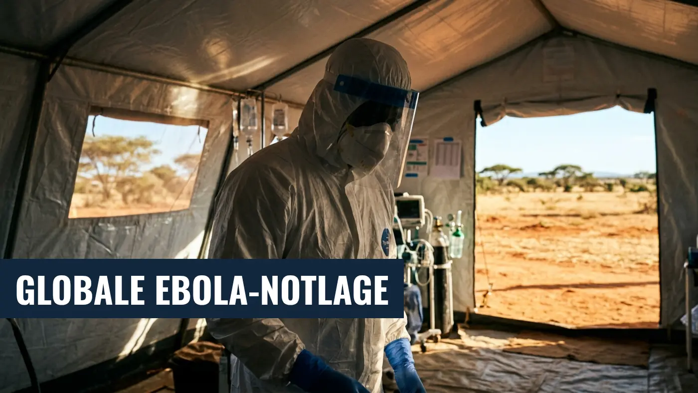 Ebola-Ausbruch 2026: WHO ruft internationale Gesundheitsnotlage aus