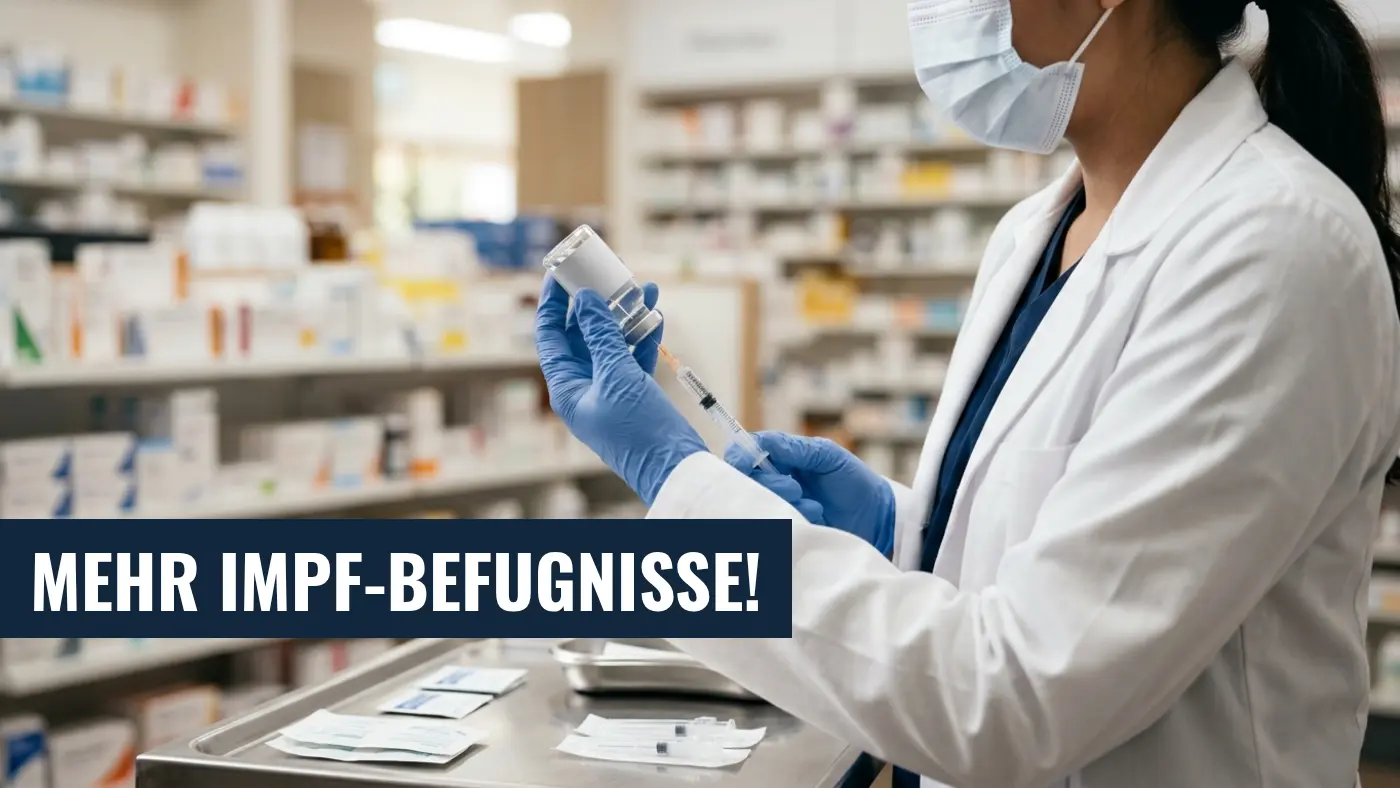 Apothekenreform: Pharmazeuten im Praktikum dürfen bald impfen
