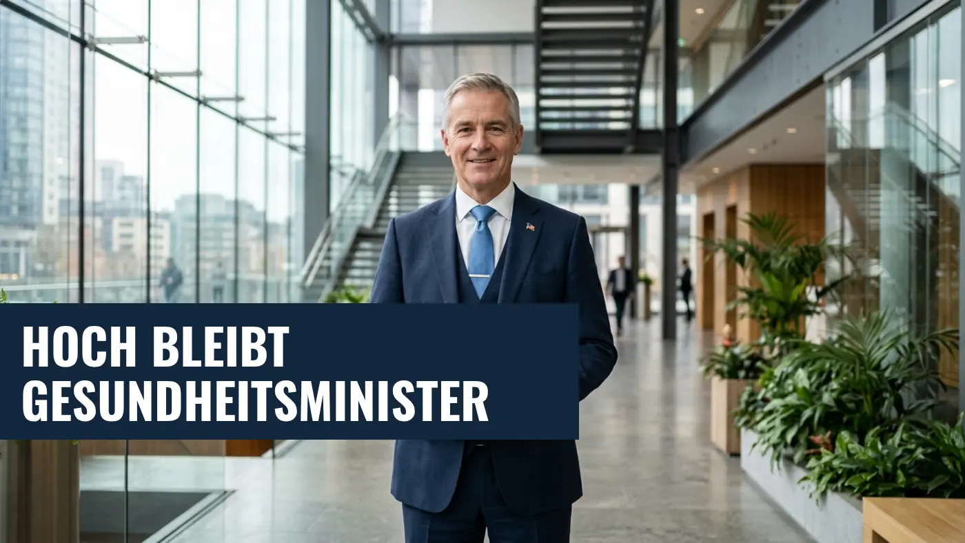 Clemens Hoch bleibt Gesundheitsminister in Rheinland-Pfalz | PflegeHelfer24
