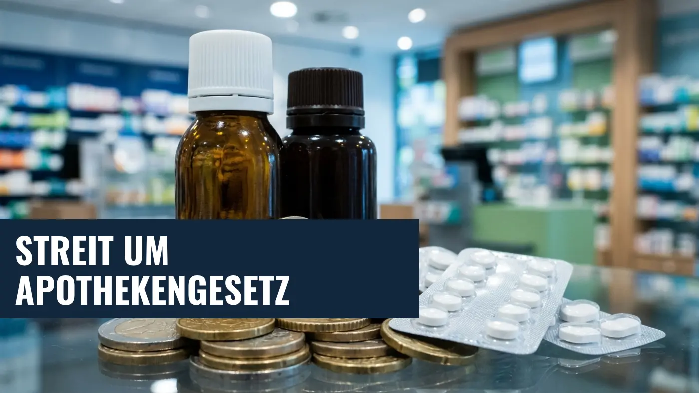 Apothekengesetz 2026: Krankenkassen warnen vor Milliardenkosten