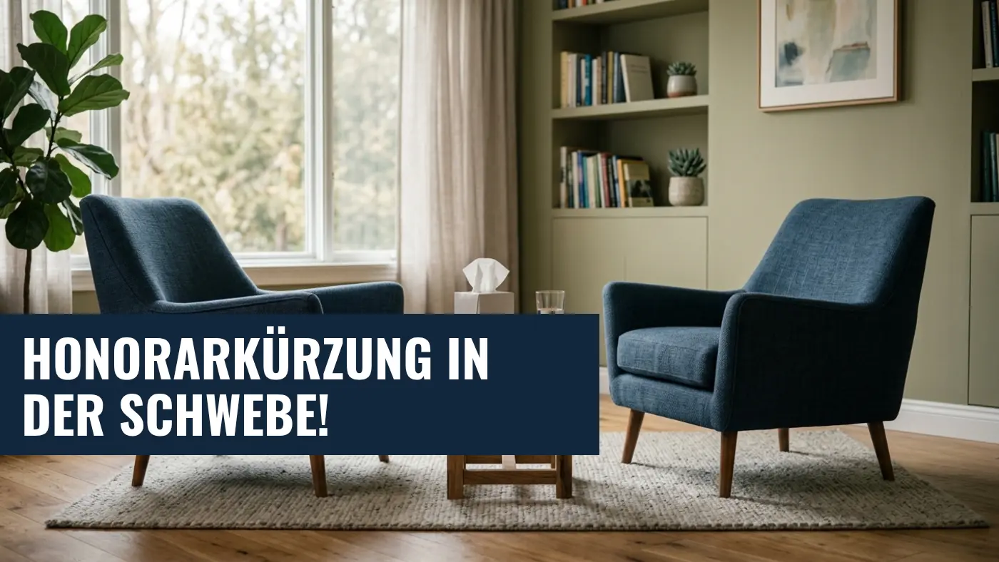 Honorarabsenkung Psychotherapie 2026: BMG zögert Entscheidung hinaus