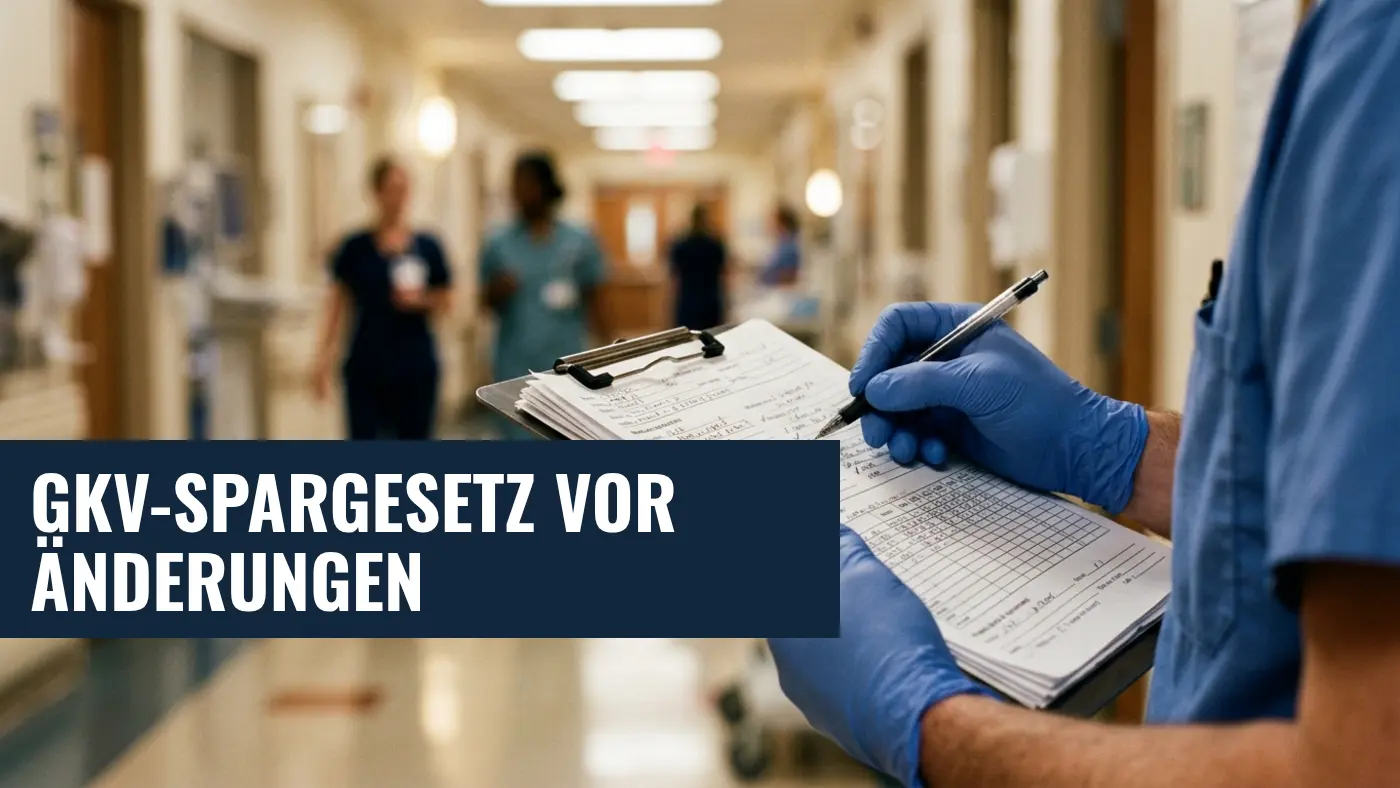GKV-Spargesetz: CDU-Sprecherin verspricht Änderungen für Kliniken