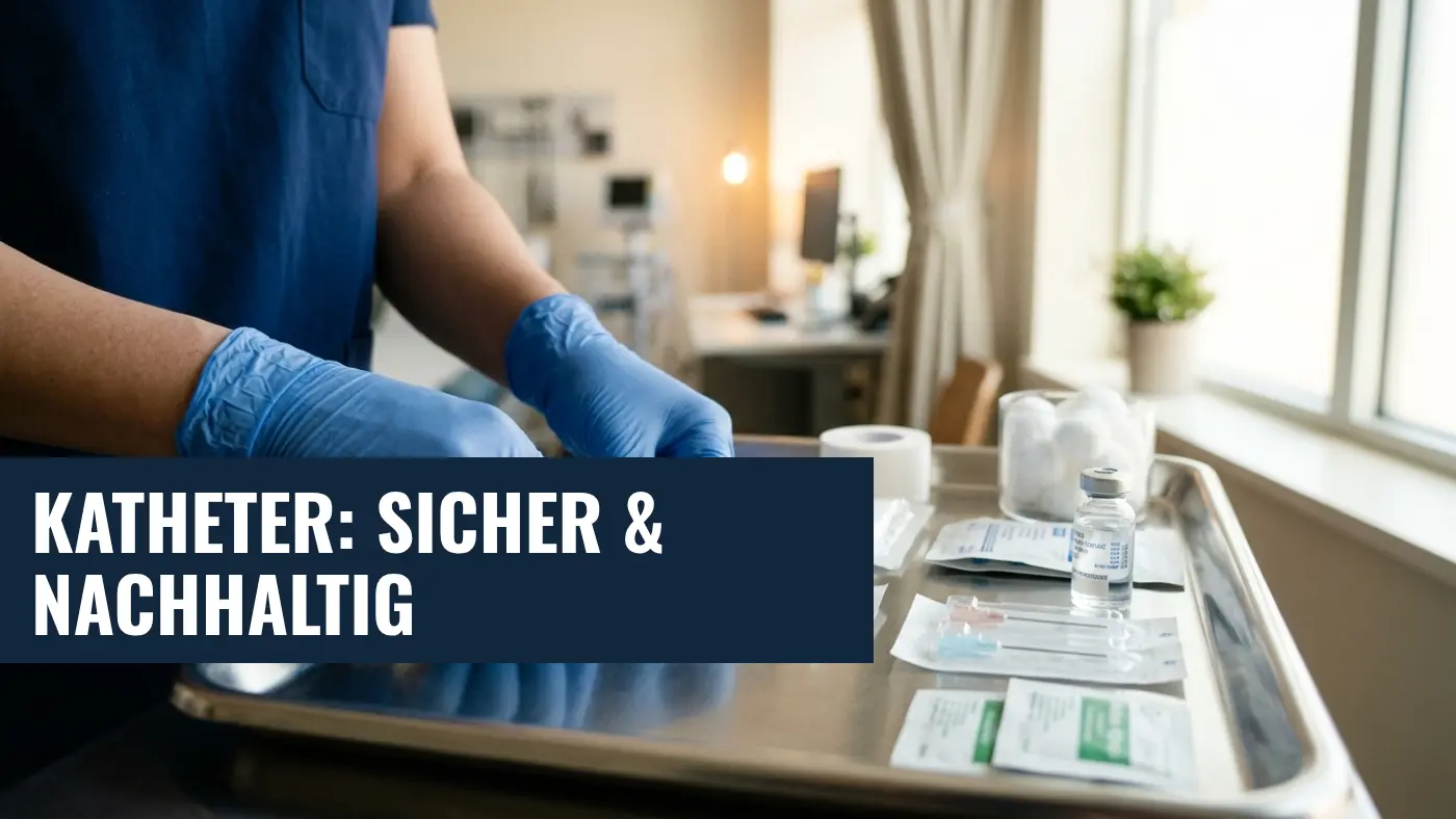 Wiederverwendbare Katheter: Sicher & nachhaltig in der Pflege